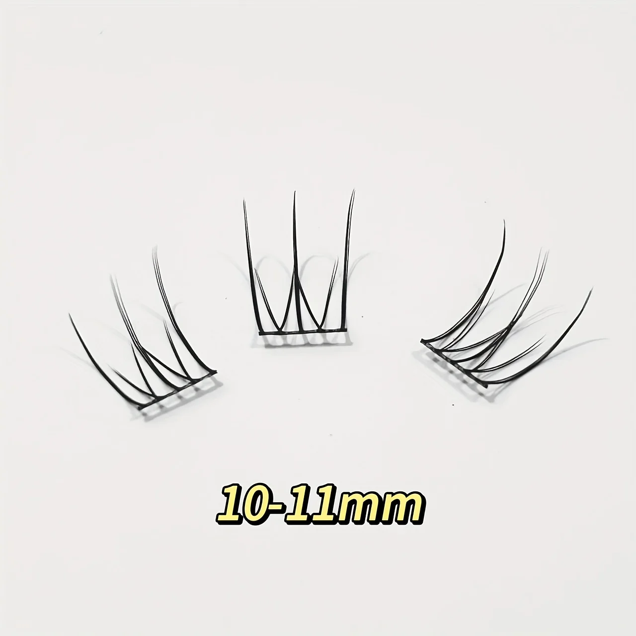 Mixiaohe Klebefreie Wimpern 48 Bündel 10-13mm C-Curl Natürliche Flauschige Segmentierte Wimpern für Anfänger – Detail 7
