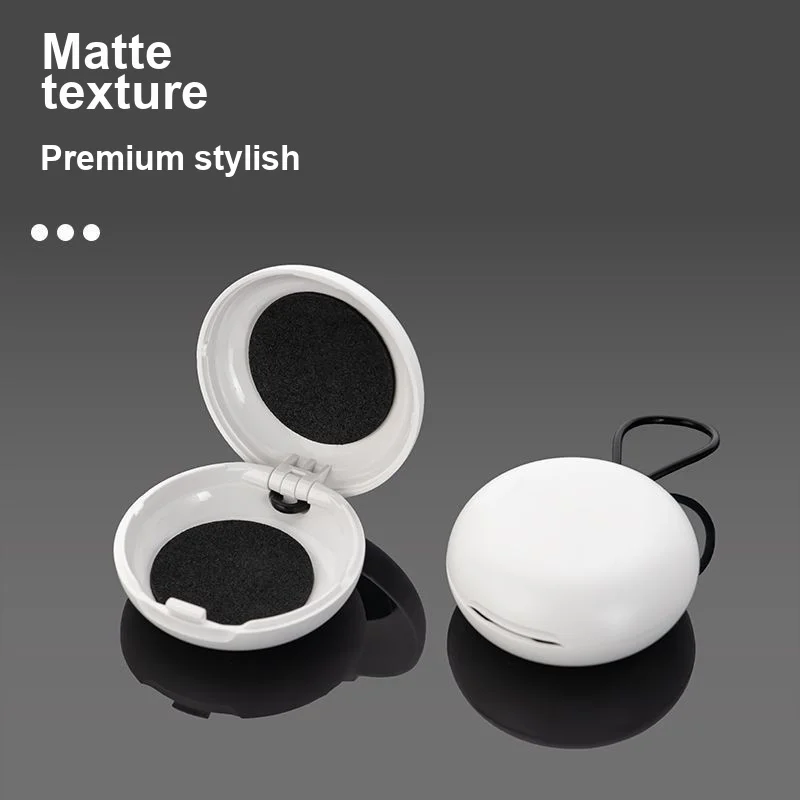 Earplug Storage Box Oval Creative Storage Compartment for Round Earphone Daily Protection