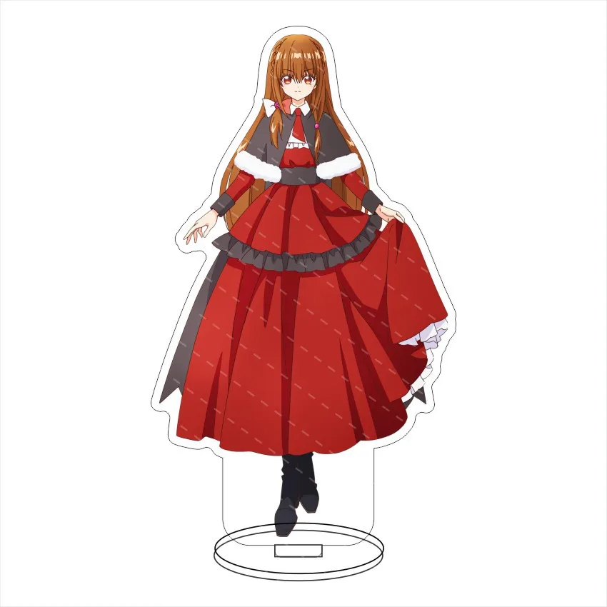 Figura de anime de 16 cm: La oscura historia de la villana reencarnada Iana Magnolia Konoha Magnolia Cos Adornos de Acrílico para Exhibición