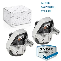Left and Right  Pair Engine Mount 4G0199381M,4G0199381,4G0199381MJ/MK/ML/D/E/LE For AUDI A6 C7 2.8 FSI,A7 2.8 FSI 2010-2018