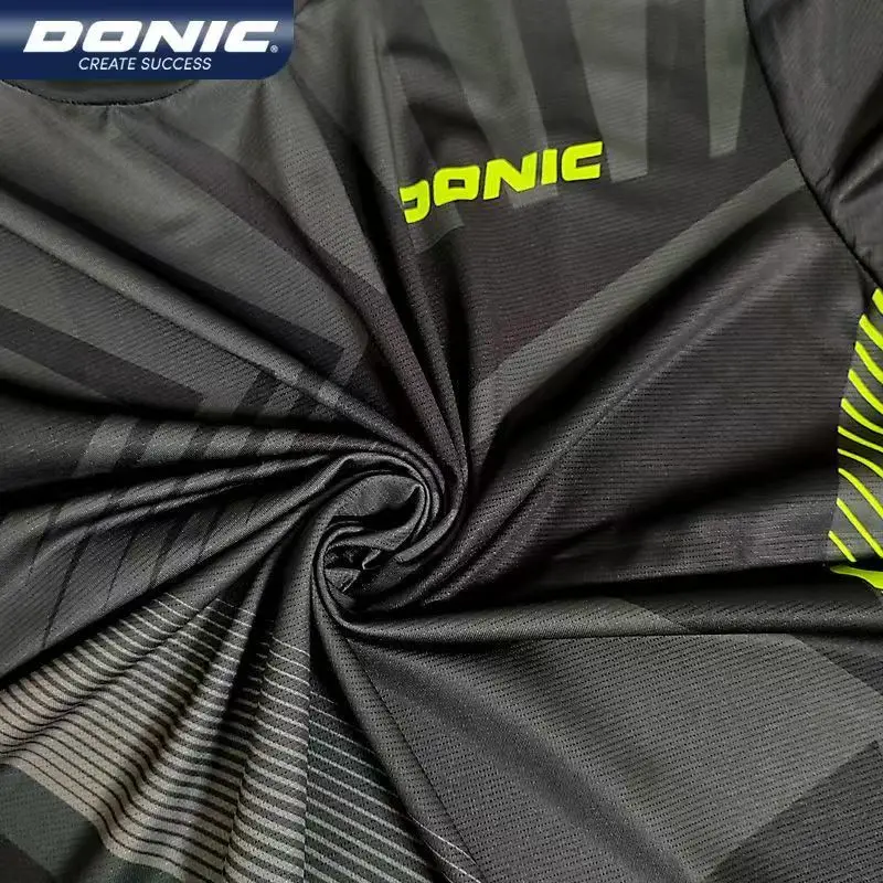 DONIC table tennis jersey short sleeved men's and women's quick drying breathable sportswear competition 83248 T-shirt