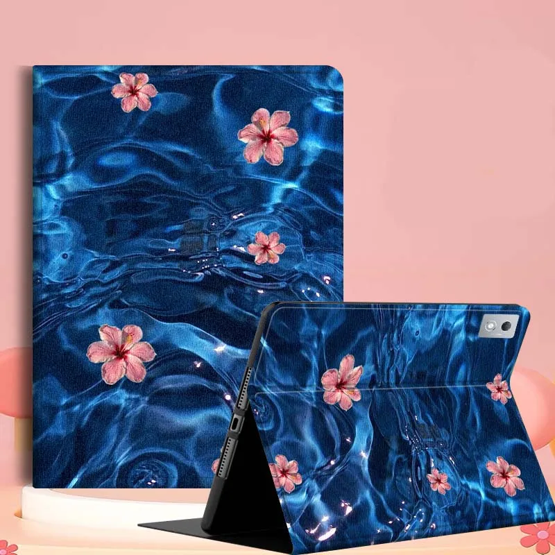 

Water Ripple Artistic Pattern For Lenovo Pad Tab Legion Xiaoxin Y900 Y700 K10 M10 P11 3rd Pro GT Plus Gen Cover Tablet Case