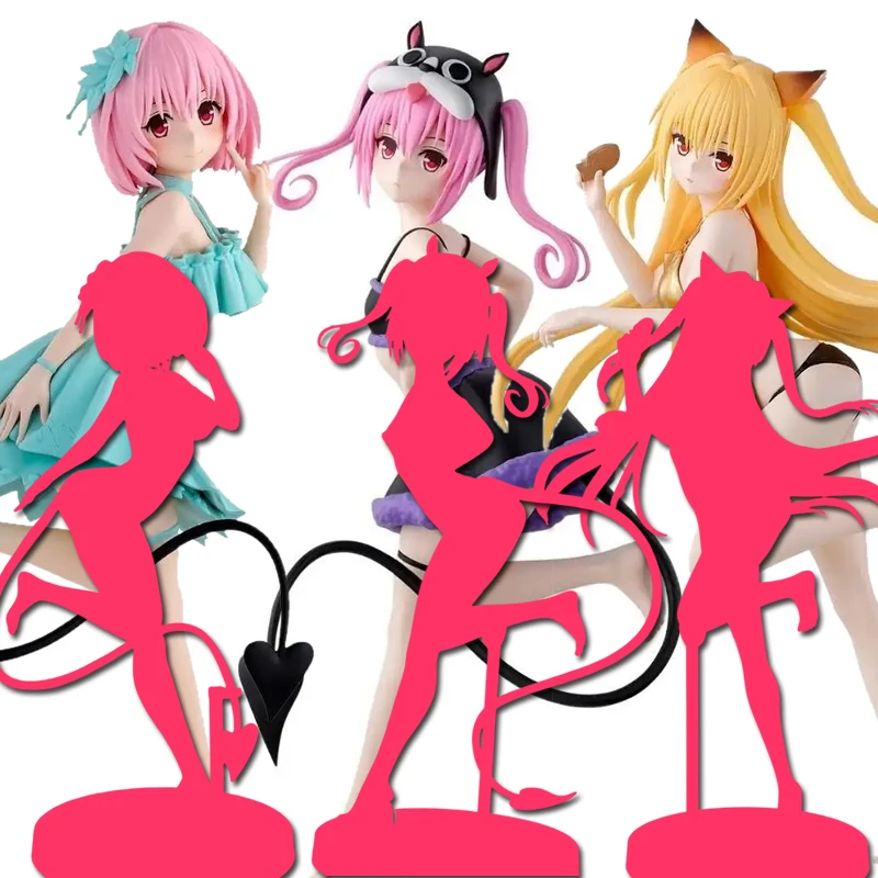 

Premium Custom Handmade Figurine To Love-Ru Darkness Kotegawa Yui Lala Momo Golden Darkness Original Makaizou R18 Figures