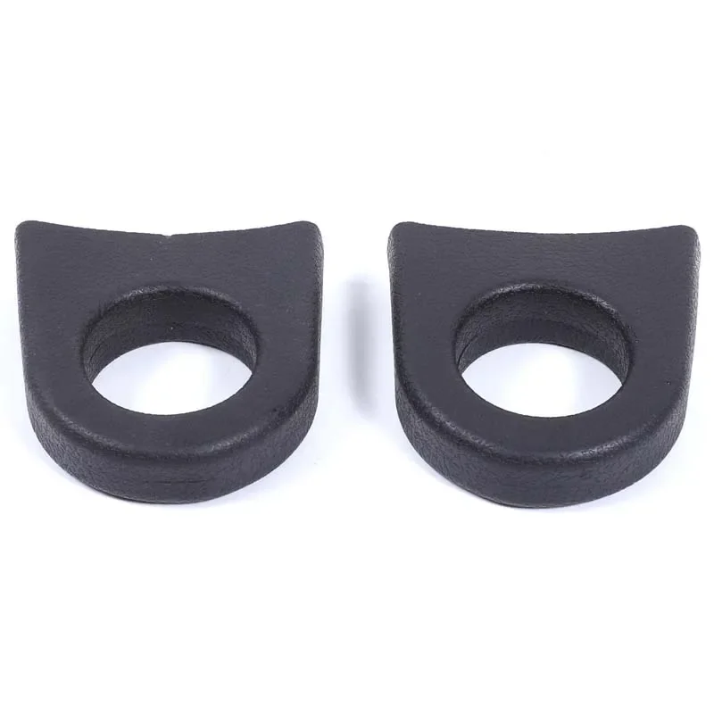 Rubber Zwart Voor Land Rover Defender 90 110 130 2020-2025 Auto Achter Trailer Ring Beschermhoes Auto Externe accessoires 2 Stuks