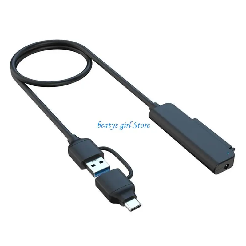 C7AB Fast USB TypeC to Hard Drive Adapter Cable 5Gbps Efficient Data Transfer