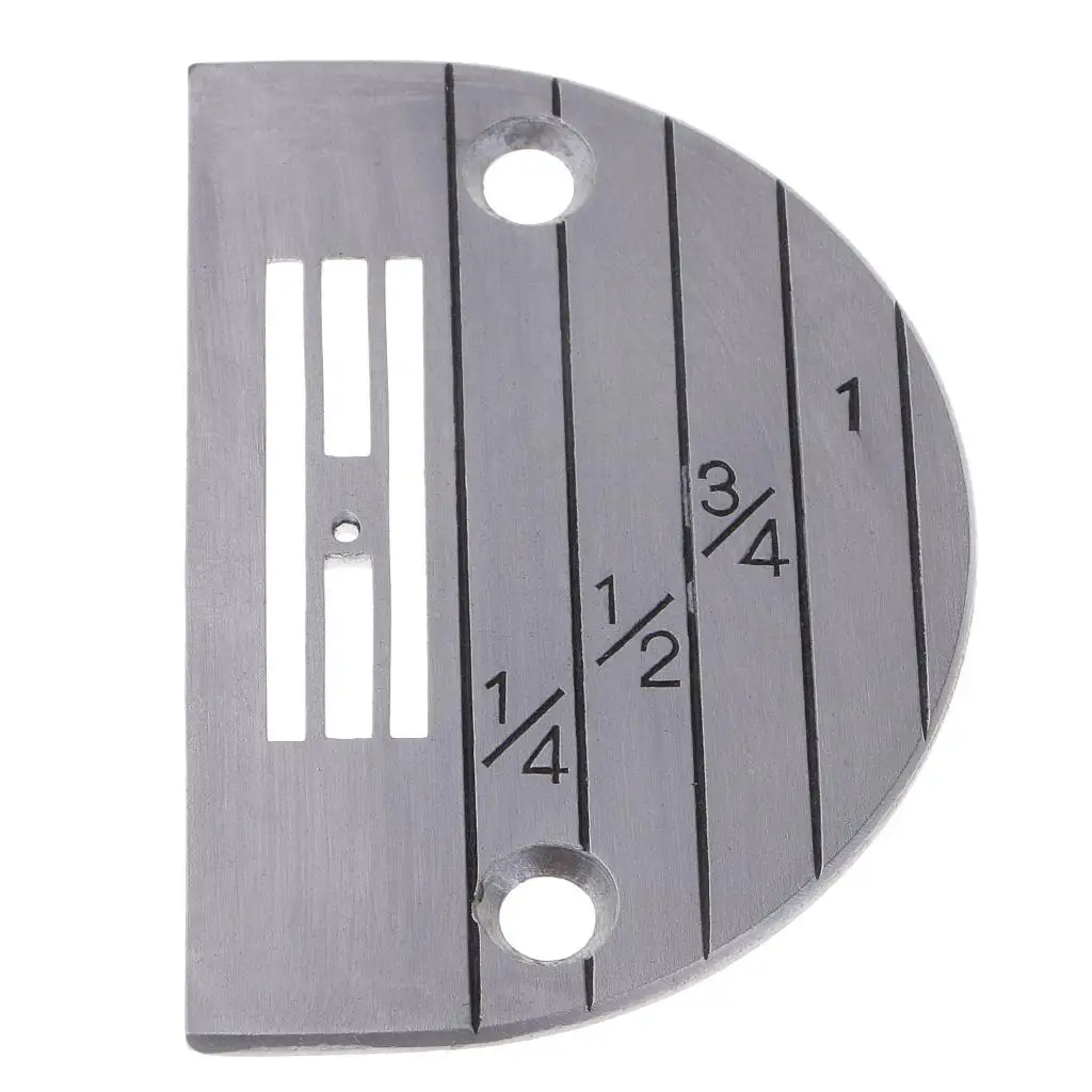 Industrial Steel Sewing Machine Plate E Type Needle Throat Plate for Flatbed Single Needle High Durability