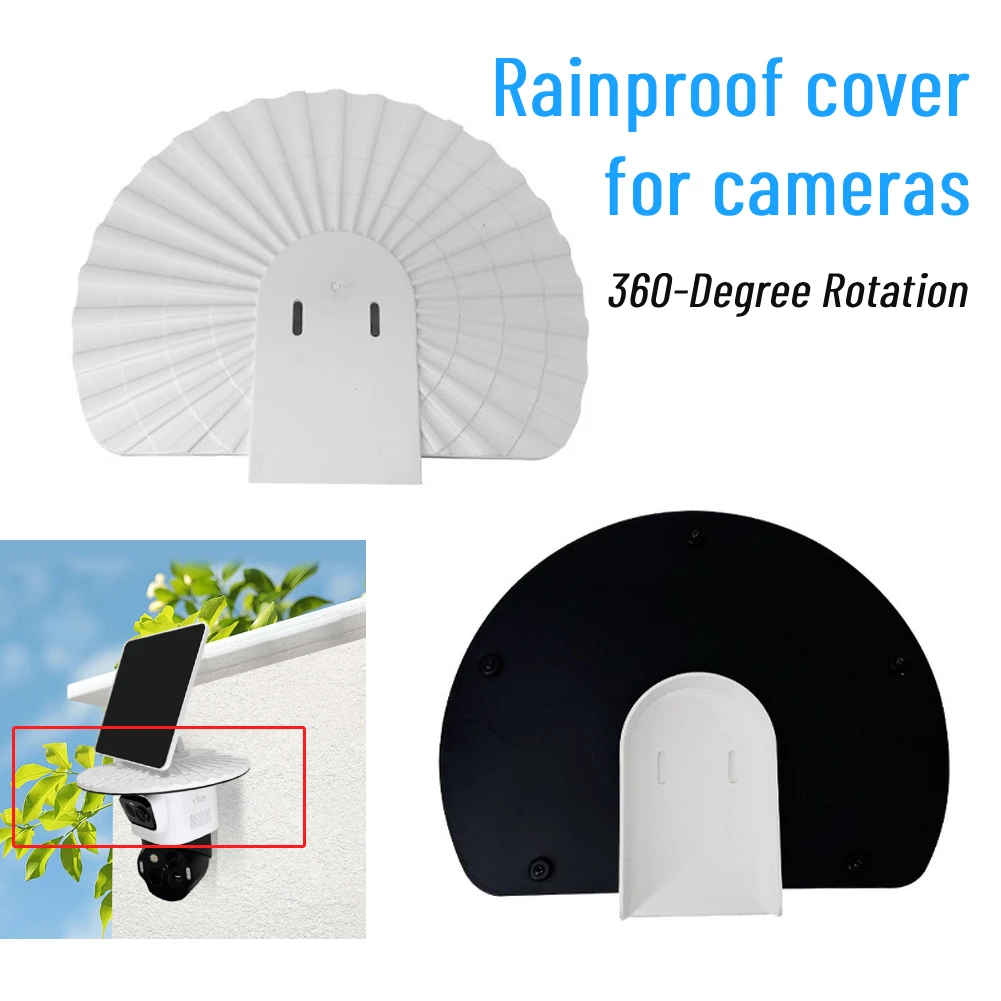 capa-protetora-a-prova-de-chuva-e-poeira-com-rotacao-de-360-graus-para-cameras-de-seguranca-eufy-modelo-s4-em-abs-para-uso-externo