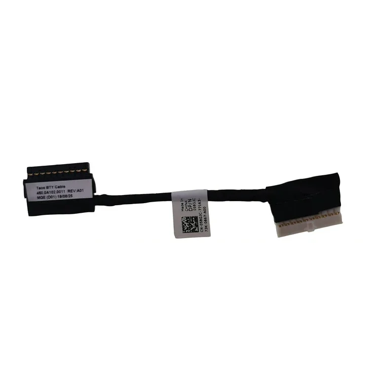 Cabo do cabo flexível da bateria para a linha do conector do cabo da bateria do portátil de dell latitude 3480 3580 e3480 e3580 substitui 058gjc 450.0a102. 0011