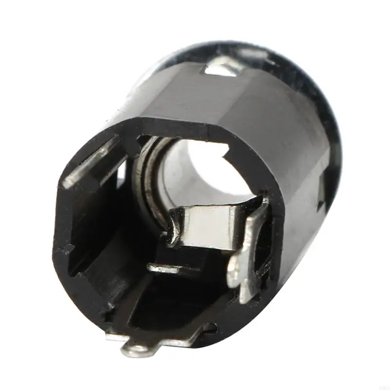 J2HE New 1pc Black Guitar Endpin 6.35 Input For Any Guitar Pickup Output