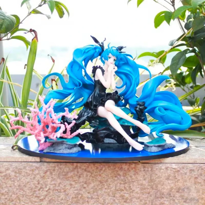 

Anime Hatsune Miku Figma Deep Sea Girl Miku Action Figure Twinkle Snow Version Singer Multiple Model Toys Ornament Kids Gifts