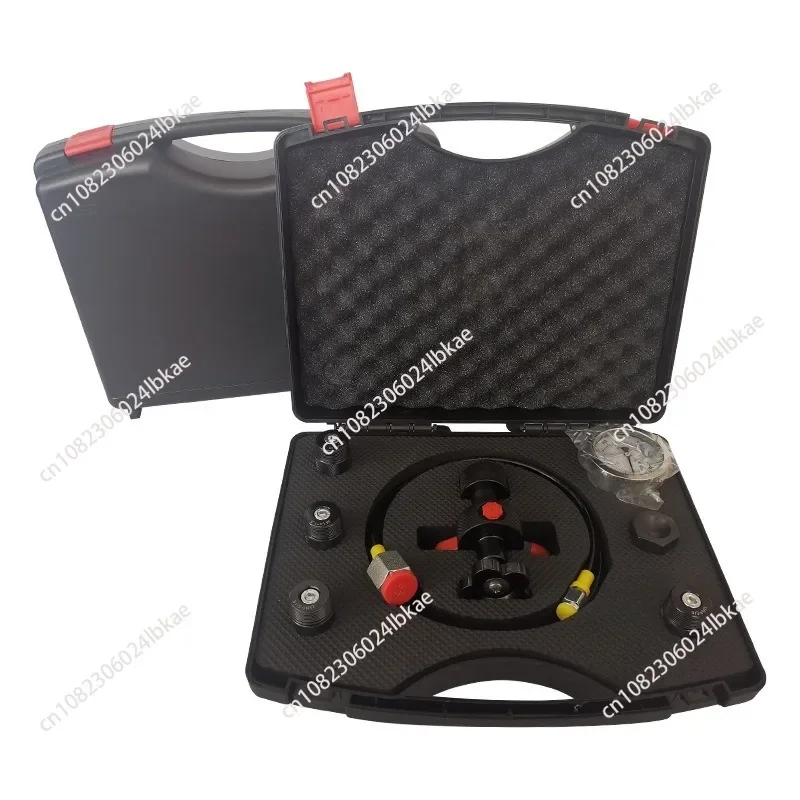 Portable Testing Pressure Gauge Oil Pressure Hydraulic Gauge Accumulator Nitrogen Charging Tool