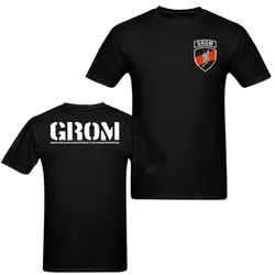 Poland Thunder JW Jednostka Wojskowa GROM Special Force Army T-Shirt Short Sleeve Casual Cotton O-Neck Summer T Shirt