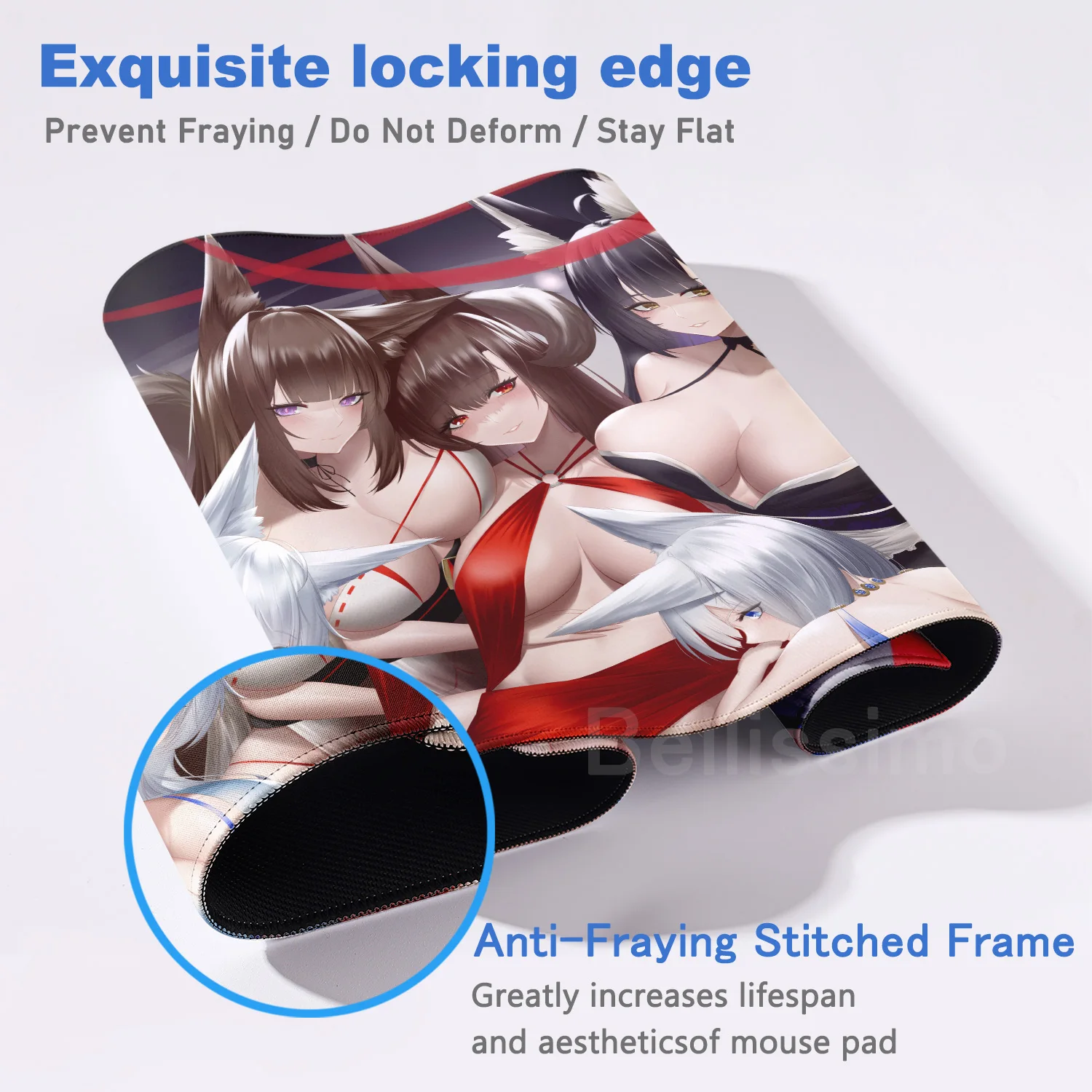 Game Anime Azur Lane Big Ass Mouse pad Boods Hentai Mousepad Extended Mouse Mat Keyboard Pad E-Sports Playmat Gamer Accessories