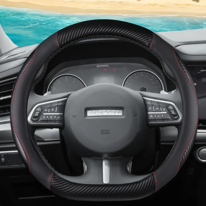 عجلة توجيه سيارة غطاء 38 سنتيمتر ل Haval H9 2025 Dargo 2024 M6 زائد H6 Hev F7 Jolion H3 H5 F7x Jolyon Jolion اكسسوارات السيارات