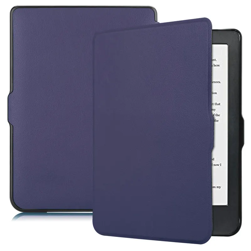 For Kobo Clara HD 6 inch eBook Case Leather Flip slim Cover For Kobo Touch 6.0 inch Ereader Leather Protective Case