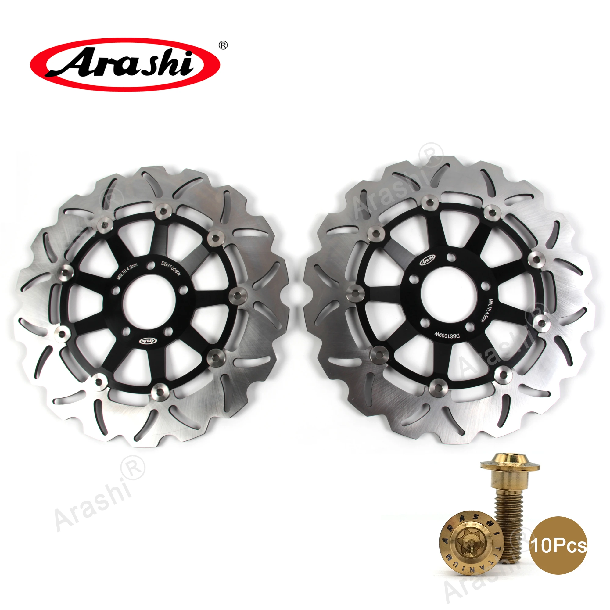 ARASHI ZXR 750 1989-1995 Front Brake Disc CNC Brake Disks Rotors For KAWASAKI 1990 1991 1992 1993 1994 ZXR R 750 1989-1992 1990