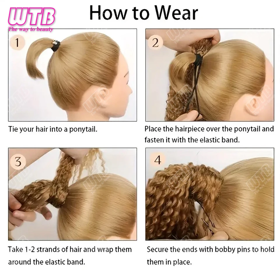 Thumbnail 3 - #77 Latest Synthetic Drawstring Ponytails Offers