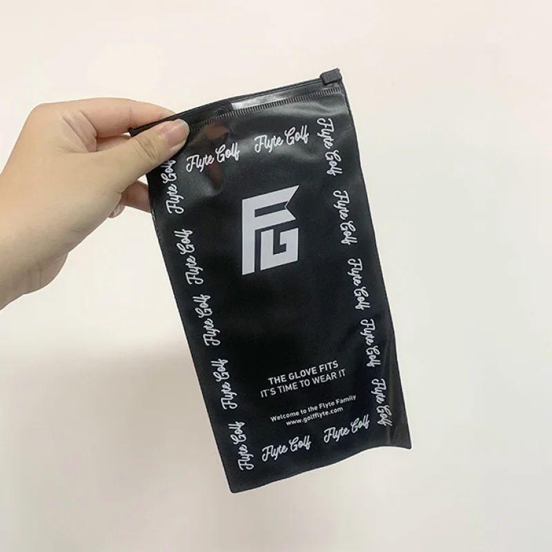 2025customized.Zip Lock Biodegradable Custom Printed PVC Jewelry Frosted Plastic Bag Shirt Packaging Zipper Bags fo