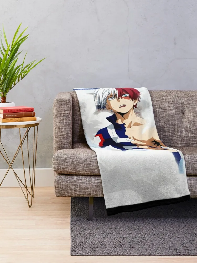 Todoroki Classic Throw Blanket Cute Decoratives Beautifuls Soft Beds Blankets