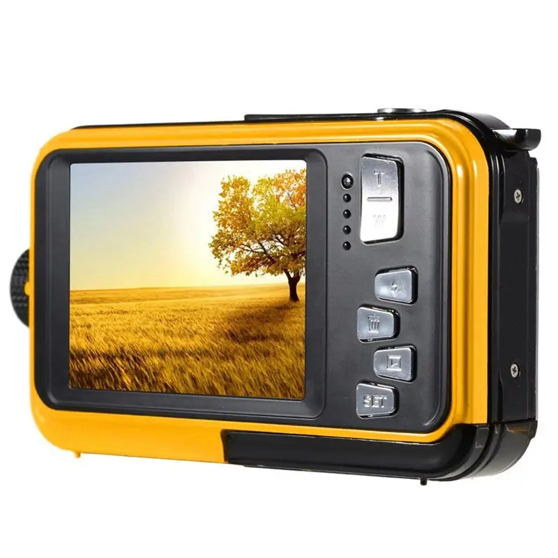 camera-sous-marine-a99e-self-timer-double-ecran-16x-etanche-hd-48mp-pour-l'enregistrement-video-en-plongee-avec-tuba