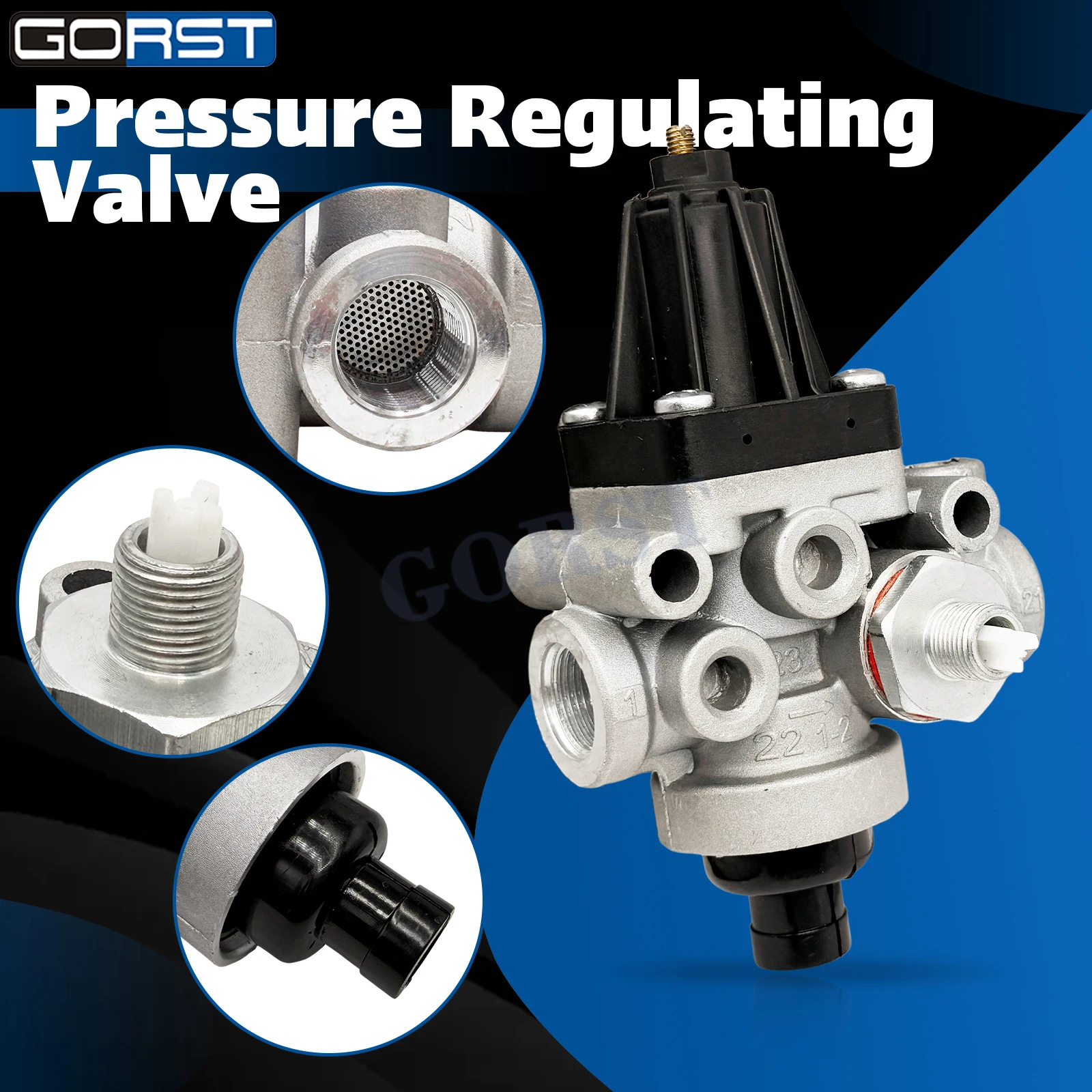 Air Brake Valve 9753034730 for Man Benz Renault Truck Auto Part 1506504 4804765 0014319806 Pressure Controller