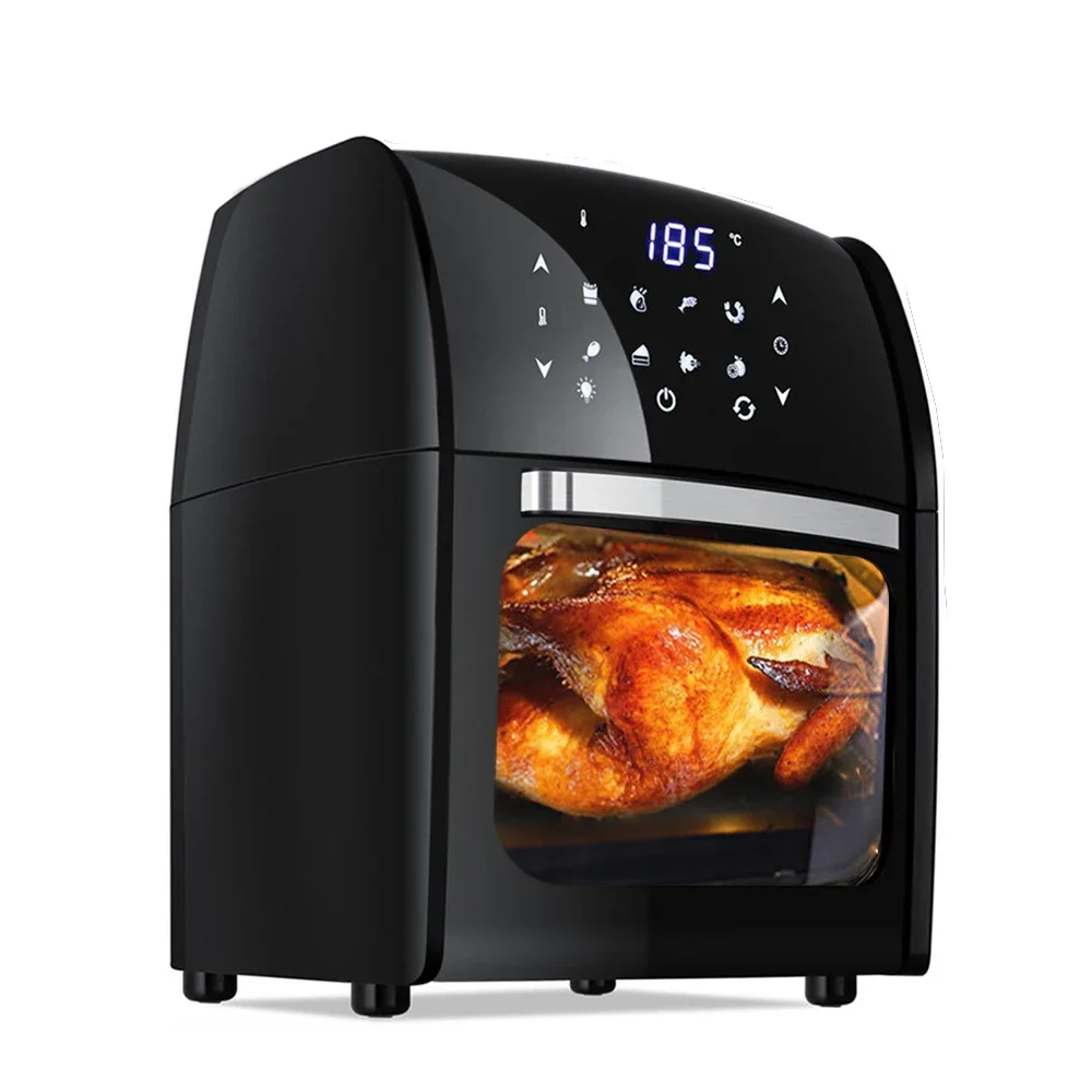 Multi-function Independent Baskets Smart 12 Liters Electric Digital Air Fryers with Visible Window