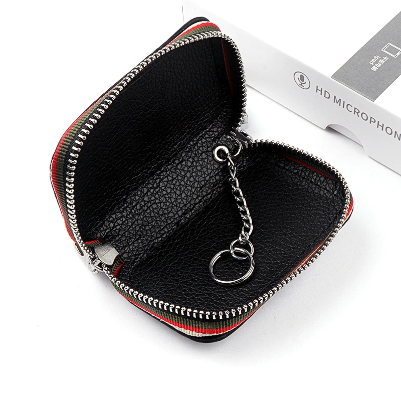 Genuine Leather KeyChain Unisex Key Bag Organizer Wallet Holder For BMW M3 M4 M5 M6 E28 E39 E46 E53 E60 E71 E87 E92 X6 X5 X4 X3