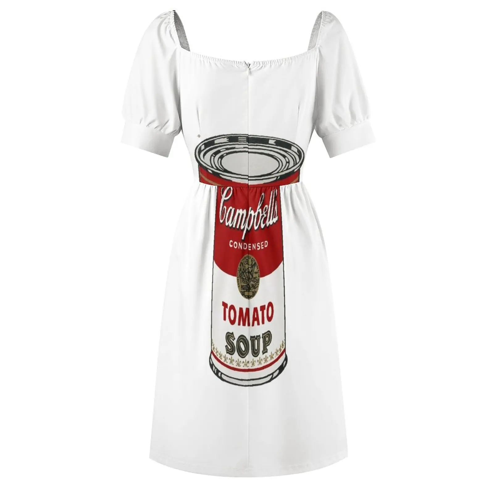 Andy Warhol-canphon's Soup Tomato Soup Dress abiti gala elegant guest wedding dress abbigliamento donna abito lungo