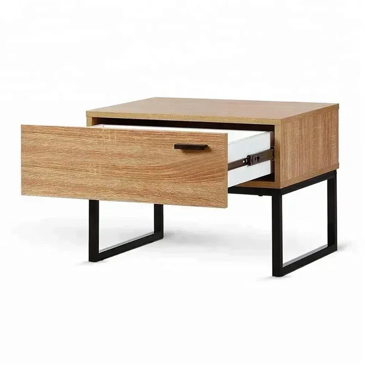 Simple Living Room Sofa Side Table Table Locker Bedroom Bedside Table Convenient Storage Iron Storage Cabinet