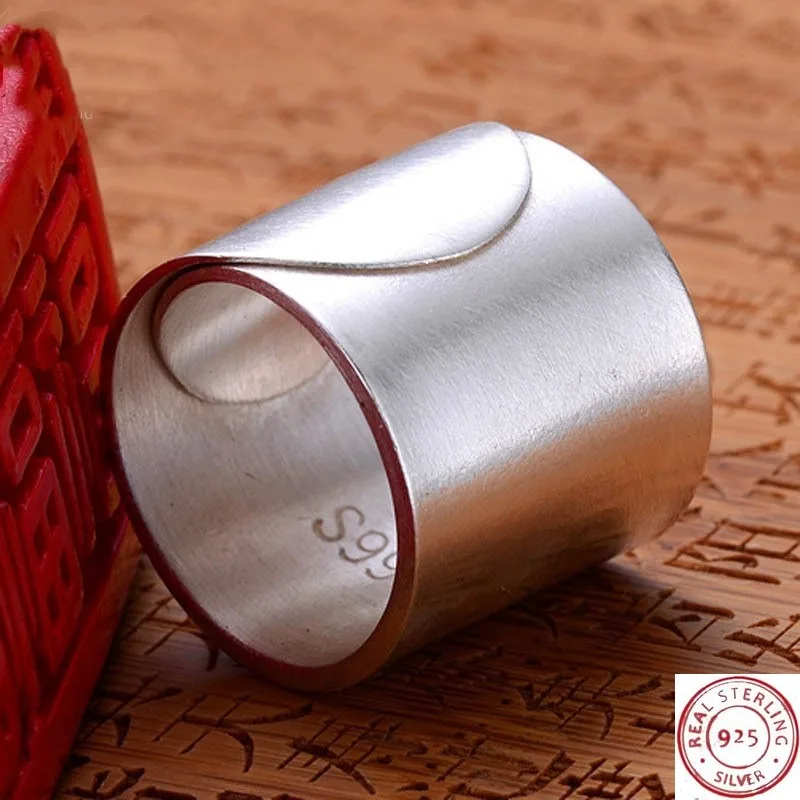 

New Fashion Stretch Ring for Men Women, Matte Finish Engravable Band, Adjustable Minimalist Jewelry