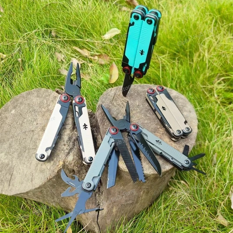 Outdoor Multi-functional Pliers, Folding Knife, Portable Multi-purpose Tool Pliers, Field Emergency Vehicle-mounted Equipment