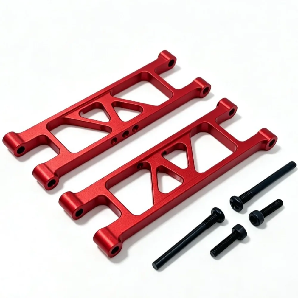 Compatible With MJX 18208 1/18 RC Car Rear Lower Suspension Arms Metal Upgrade Parts