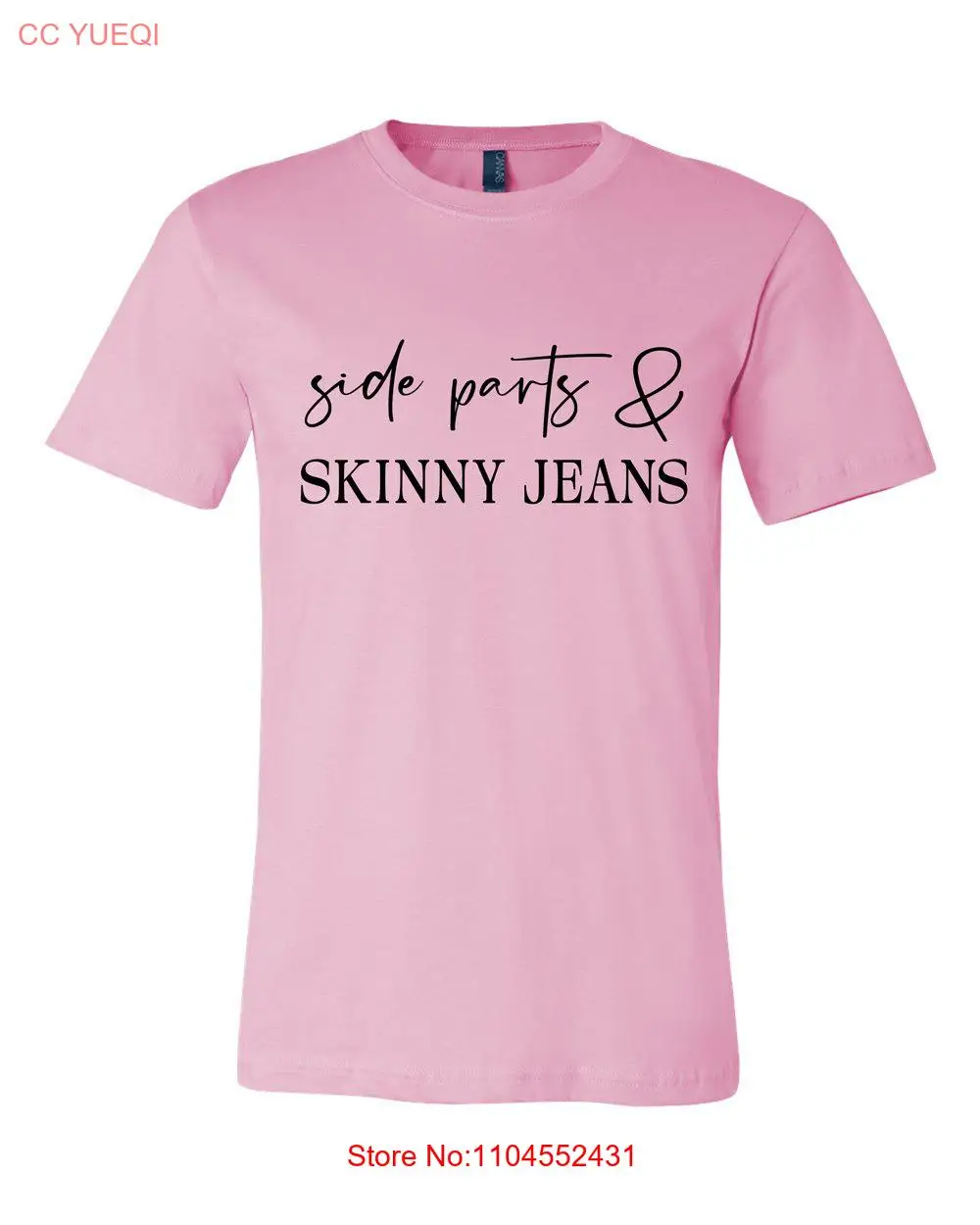 

Джинсы скинни с боковыми деталями Футболка с длинными или короткими рукавами