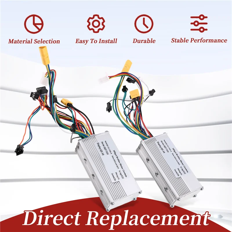 

Front And Rear Controller For Zero 10X / Speedual 52V 25A Electric Scooter Speed Limit Controller