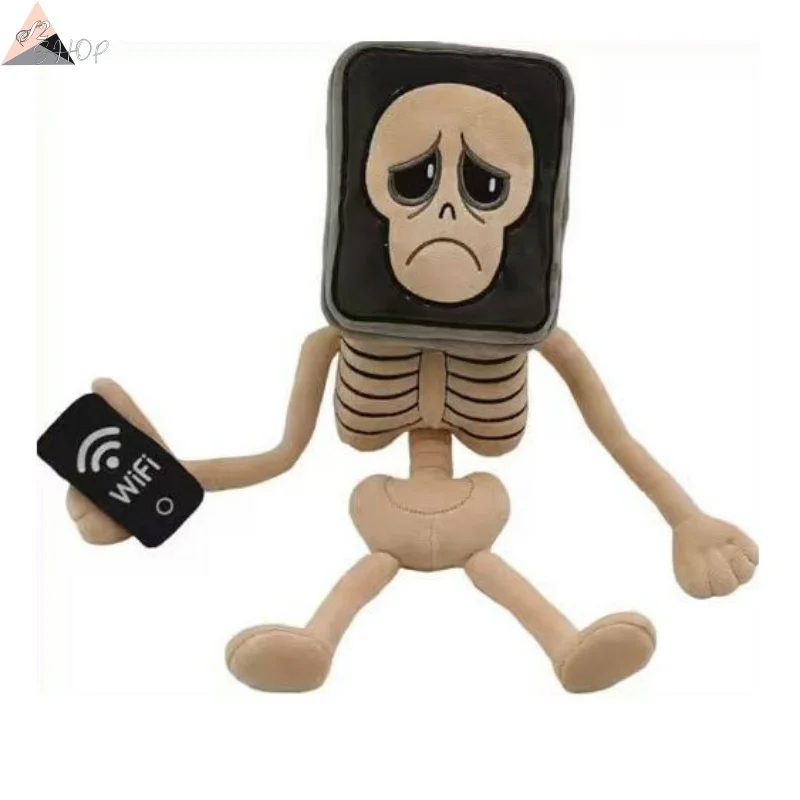 

Плюшевая игрушка в стиле мозга, мягкая кукла с персонажем горячей точки и черепа, мем, эстетический мягкий коллекционный подарок для фанатов