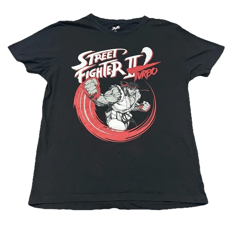 

0329 Street Fighter Retro Combat Gift t shirt Arcade game Graphic Tee 100% cotton print Y2K Clothes Large size Tops S-6XL