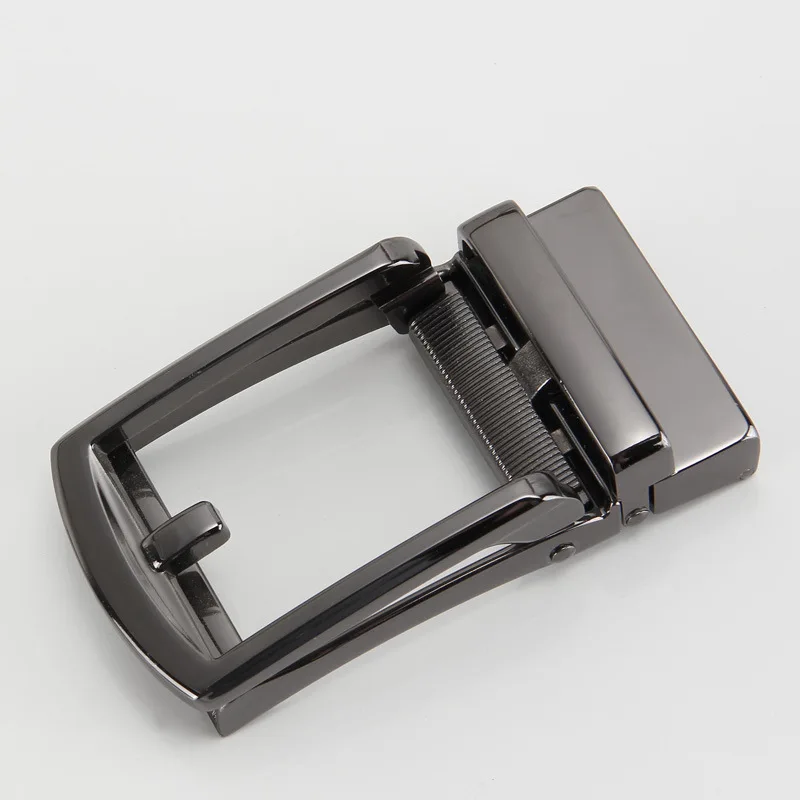 3.5 センチメートル自動亜鉛合金バックルベルトアクセサリークラシックビジネスカジュアルスタイルメンズベルトバックル