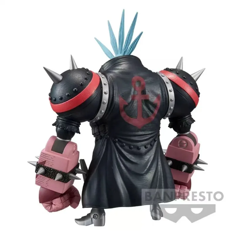 Versão teatral bandai banpresto dxf uma peça vermelho franky ornamentos periféricos jogo na moda anime figura modelo decoração boneca