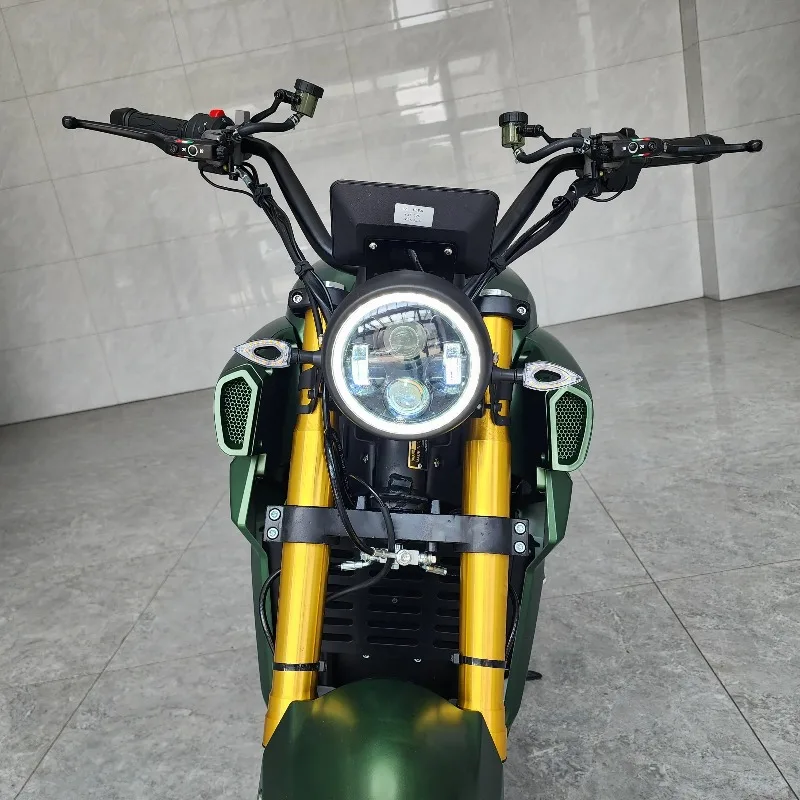 Private Customization of Powerful High-performance Electric Motorcycles,High Power Brushless Motor, 72V Lithium Battery