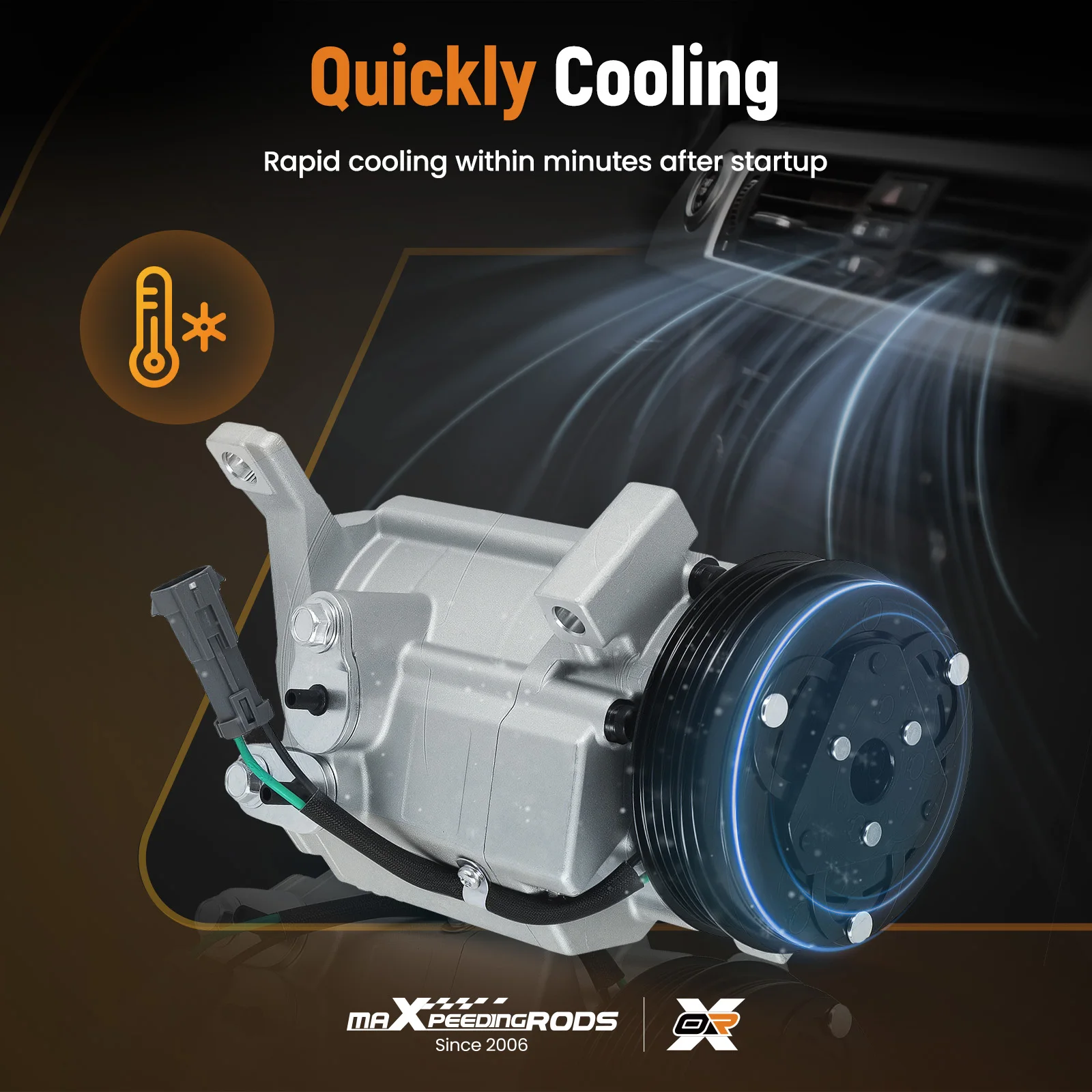 シボレー サバーバン タホ GMC ユーコン 1999-2008 15081861用 10S20F ACコンプレッサー