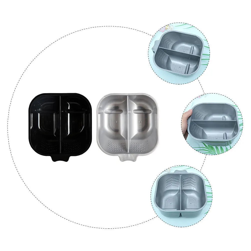 2Pcs Mixing Color Bowl Smooth Surface Concave Points for Precise Dye Paste Control Hair Dye Bowl Hair Coloring Container - Image 4