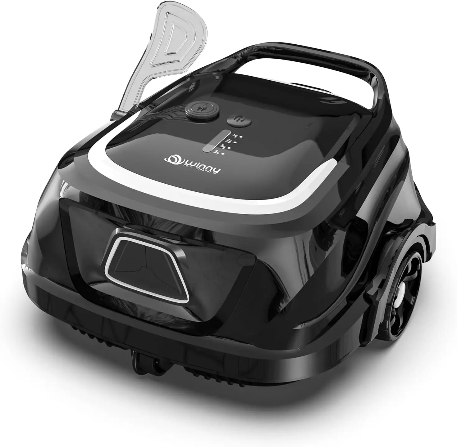 Aspiradora Robótica Mejorada para Piscinas Elevadas, Filtros Dobles, Autoestacionamiento, 120 Minutos de Autonomía y Carga Rápida