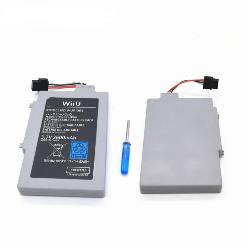 Nintendo WiiU Game Pad Replacement Extended Battery WUP-001 WUP-002 WUP-013 High Capacity  Wup001 Wup002 Wup013 Batteies+Tool