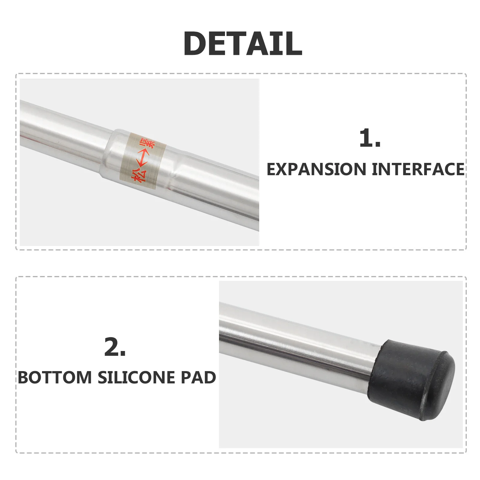 

Clothes Drying Supply Premium Material Clothes Pole with Fork Design for Easy Access to High Places Firm Clothesline Rod