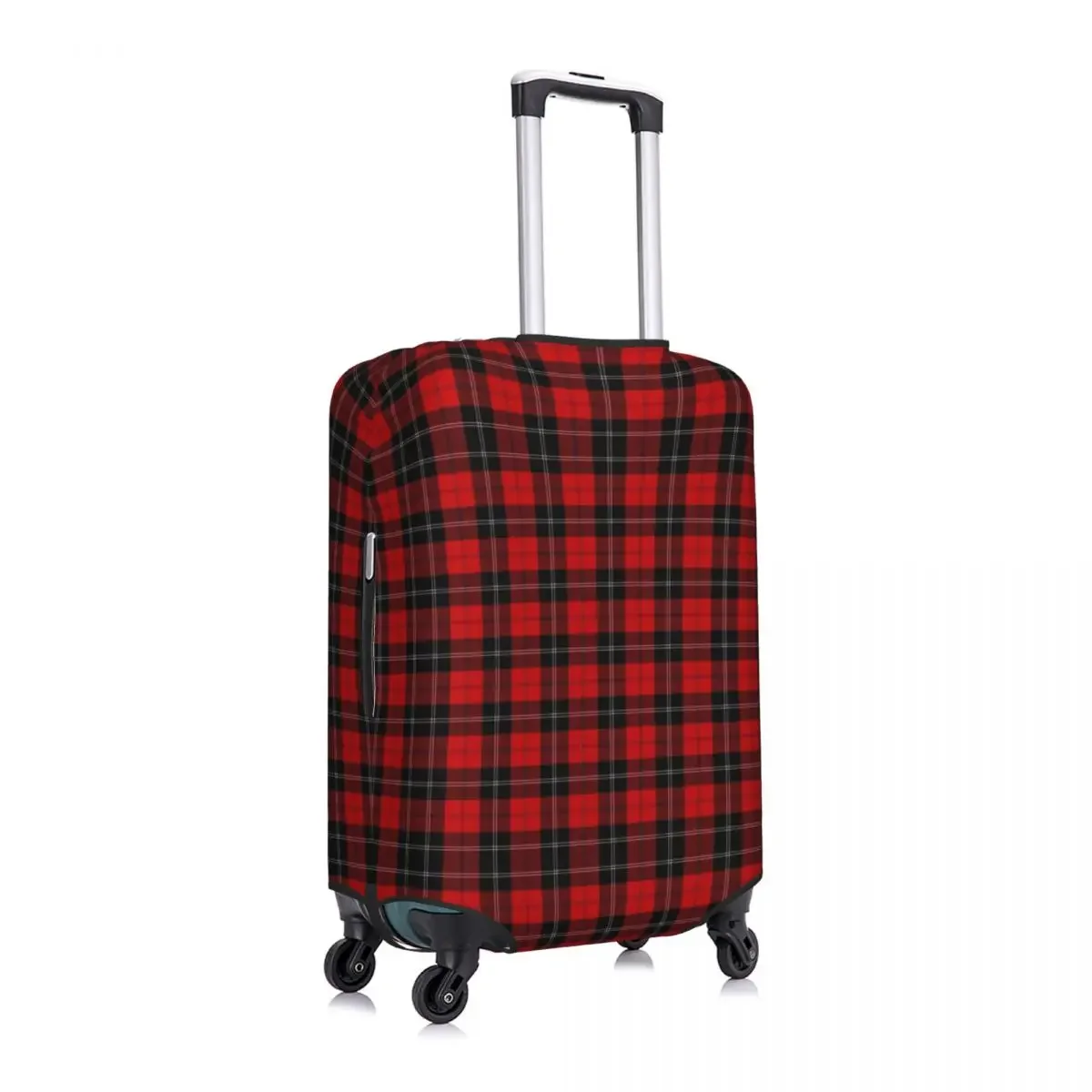 Scottish Clan Tartan Reisegepäck abdeckung wasch bar Fashion Check Plaid Koffer abdeckung Protector Fit 18-32 Zoll