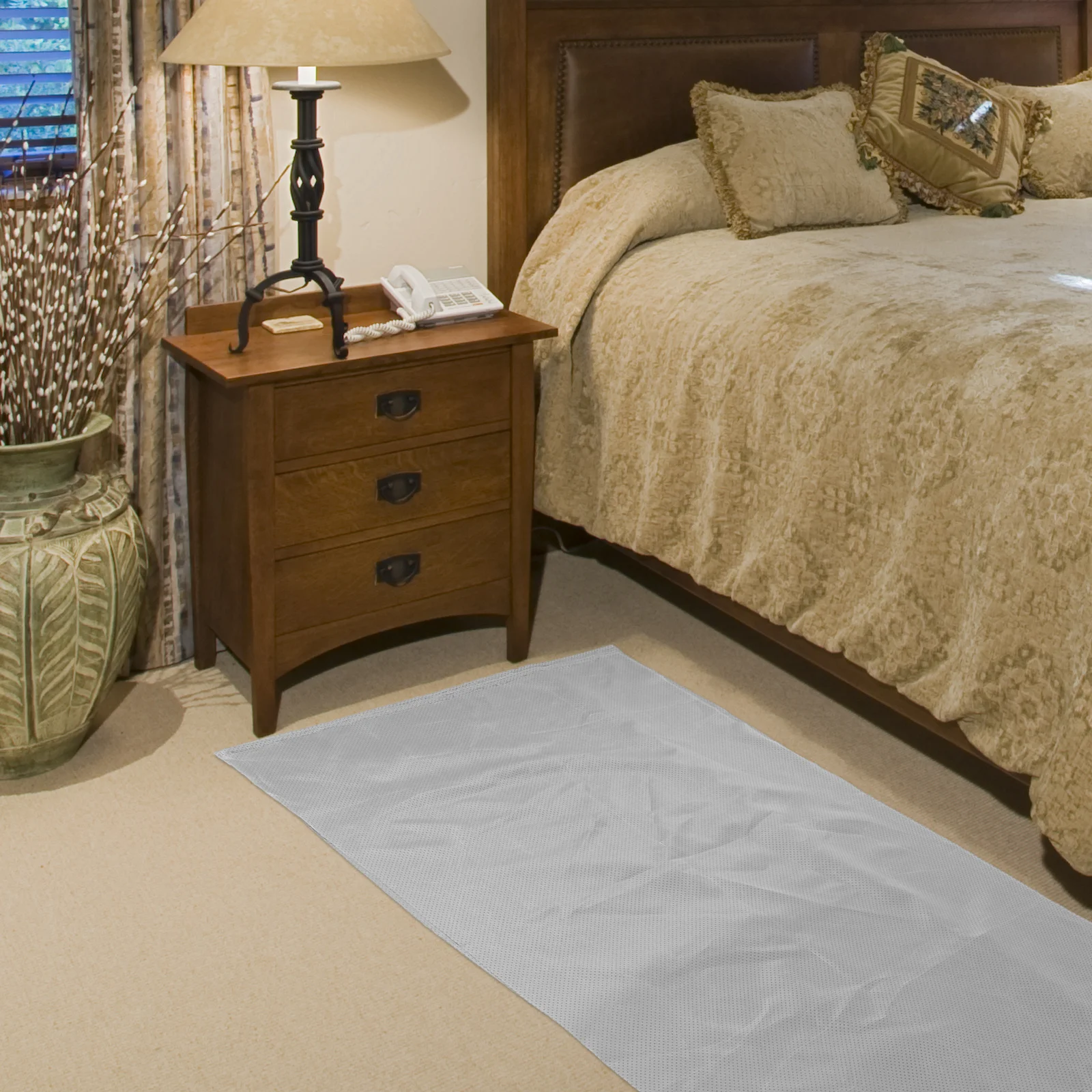 

2Pcs Reusable Anti Slip Rug Pad Strong Grip Floor Liner for Hardwood Ceramic Tiles Sofa Cushion Doghouse Shoe Sole Application