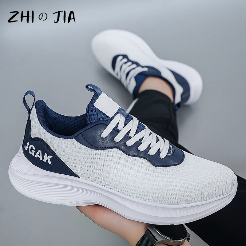New Extra Large Men's Shoes Spring Autumn Mesh Ultra Light Sports Leisure Shoes Men's Outdoor Running and Fitness Footwear 39-50
