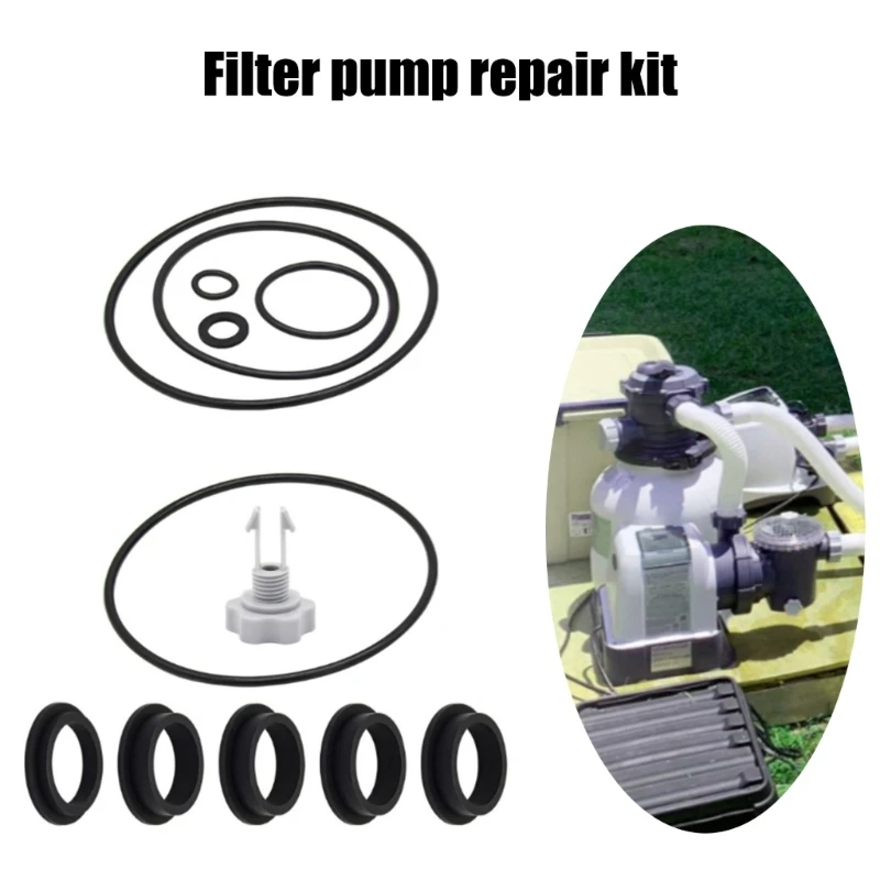กรองทรายเปลี่ยนทรายปั๊มกรองสำหรับ 25013 ปั๊มกรองสระว่ายน้ำปะเก็นเปลี่ยน O แหวนทรายกรองปั๊ม Dropshipping