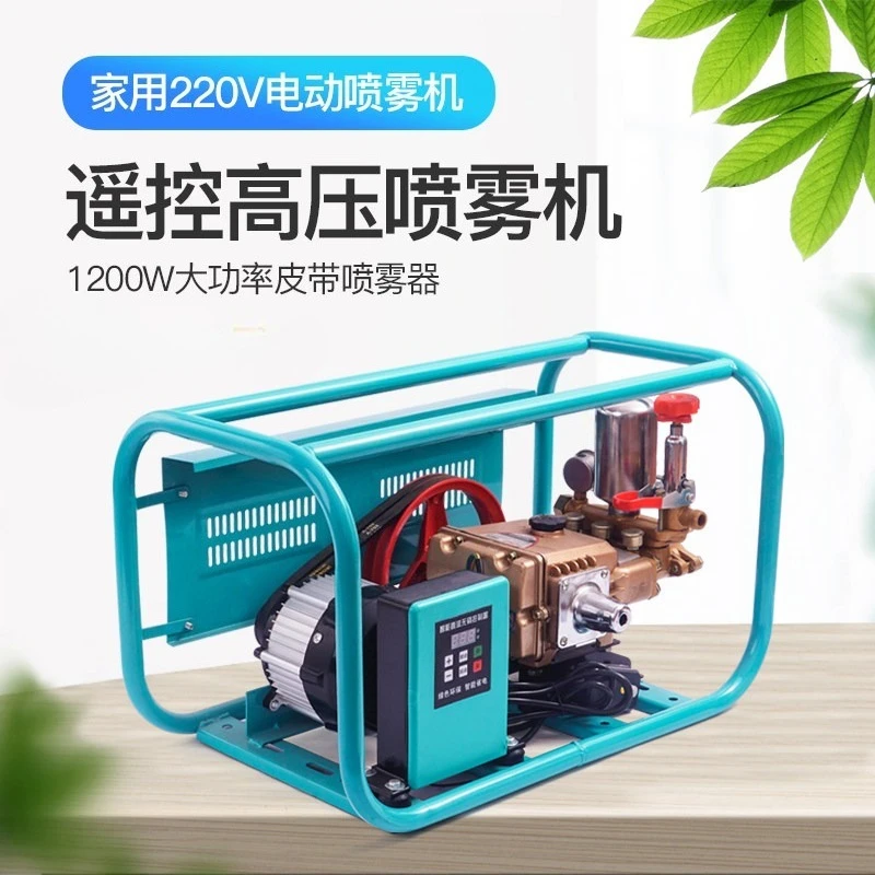 Electric High Pressure Agricultural Tricycle Sprayer 48V 60V 220V Digital Display Farm Pesticide Sprayer