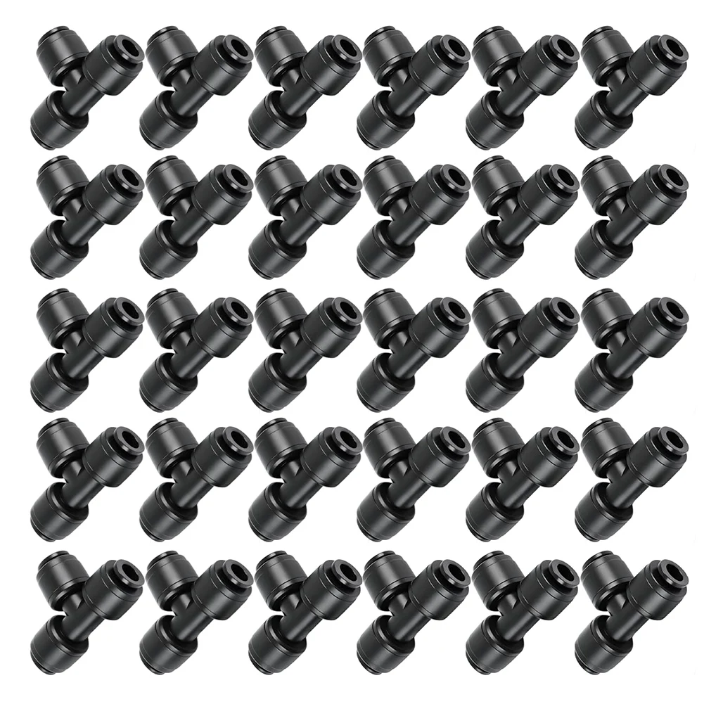 Leak Proof Connectors 14 Inch Tee Fittings High Strength Plastic Fast Installation Design Deformation Resistant
